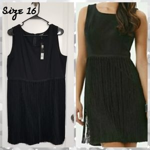 Daisy Fuentes Fringe Dress Flapper Wedding Party